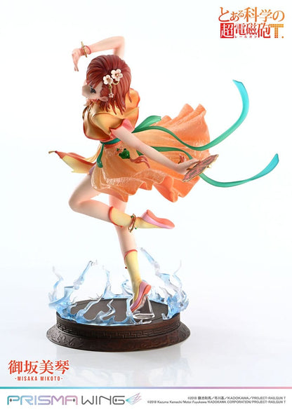 To Aru Kagaku no Railgun Prisma Wing PVC Statue 1/7 Misaka Mikoto 22 cm - Prime 1 Studio Statues