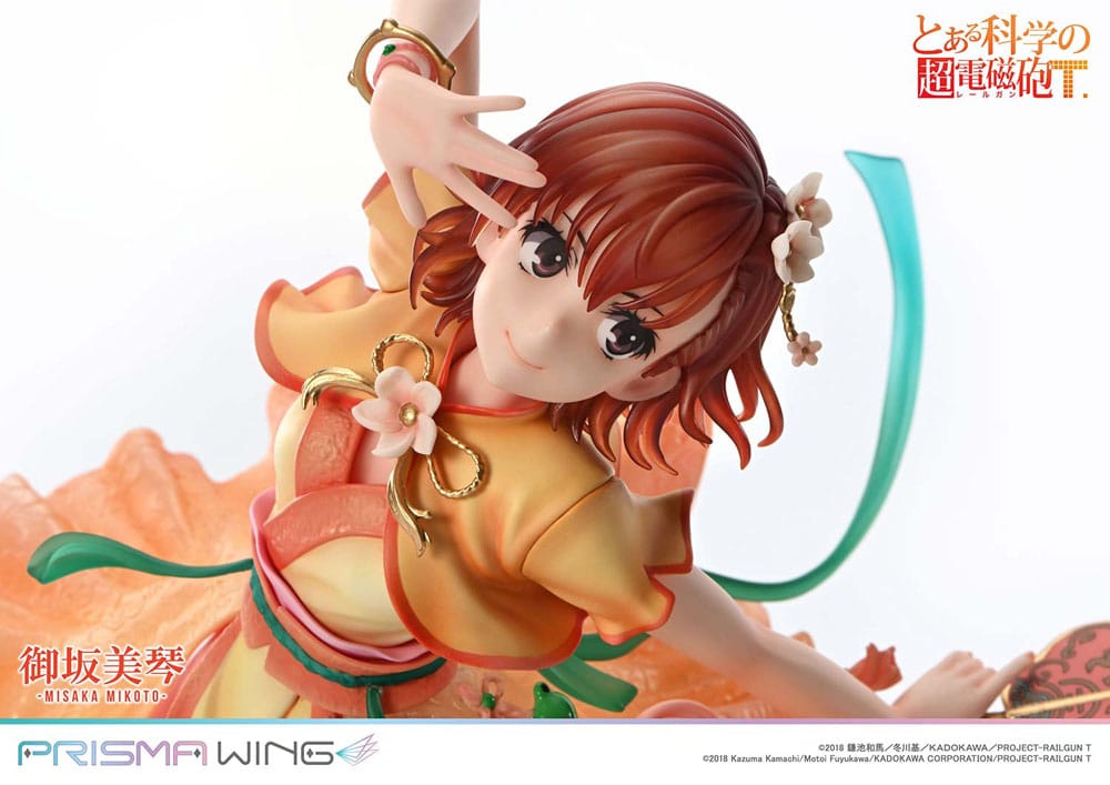 To Aru Kagaku no Railgun Prisma Wing PVC Statue 1/7 Misaka Mikoto 22 cm - Prime 1 Studio Statues