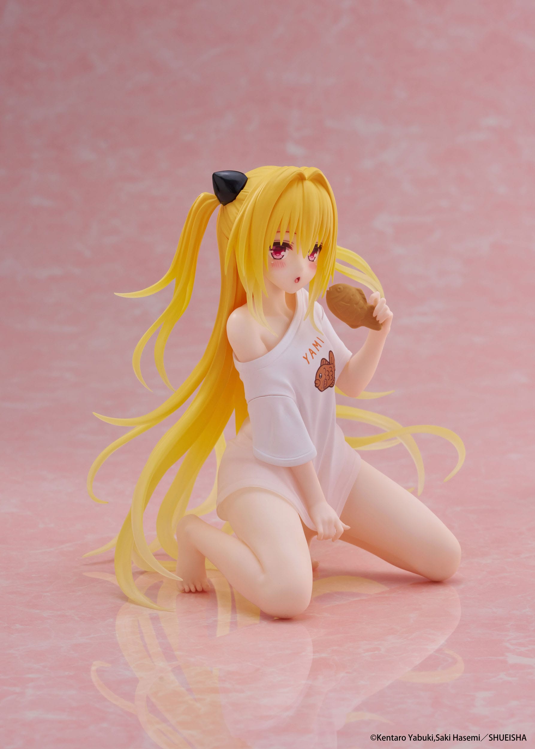 To Love-Ru Darkness: Golden Darkness (Roomwear Ver.): Desktop Cute Figure - Taito Figure