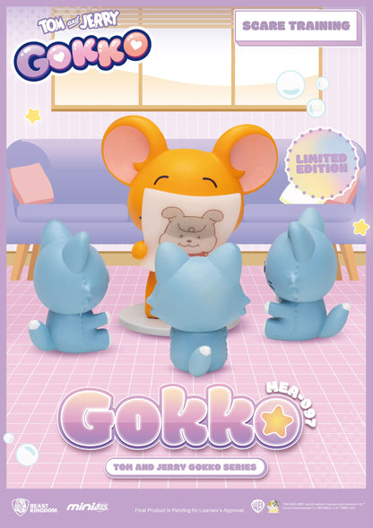 Tom and Jerry: Mini Egg Attack: Gokko Series: Box of 6 - Beast Kingdom Toys Blind Boxes, Mini Figures & Capsule Toys