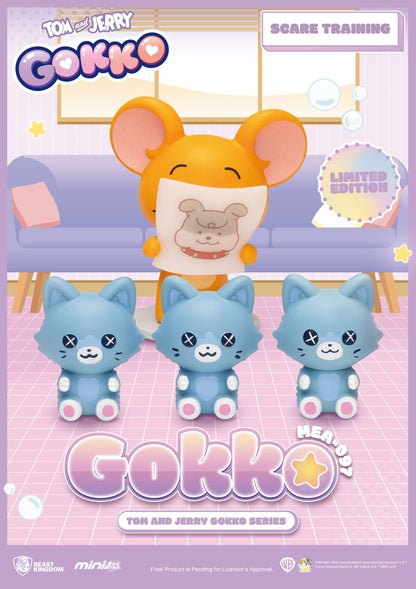 Tom and Jerry: Mini Egg Attack: Gokko Series: Box of 6 - Beast Kingdom Toys Blind Boxes, Mini Figures & Capsule Toys