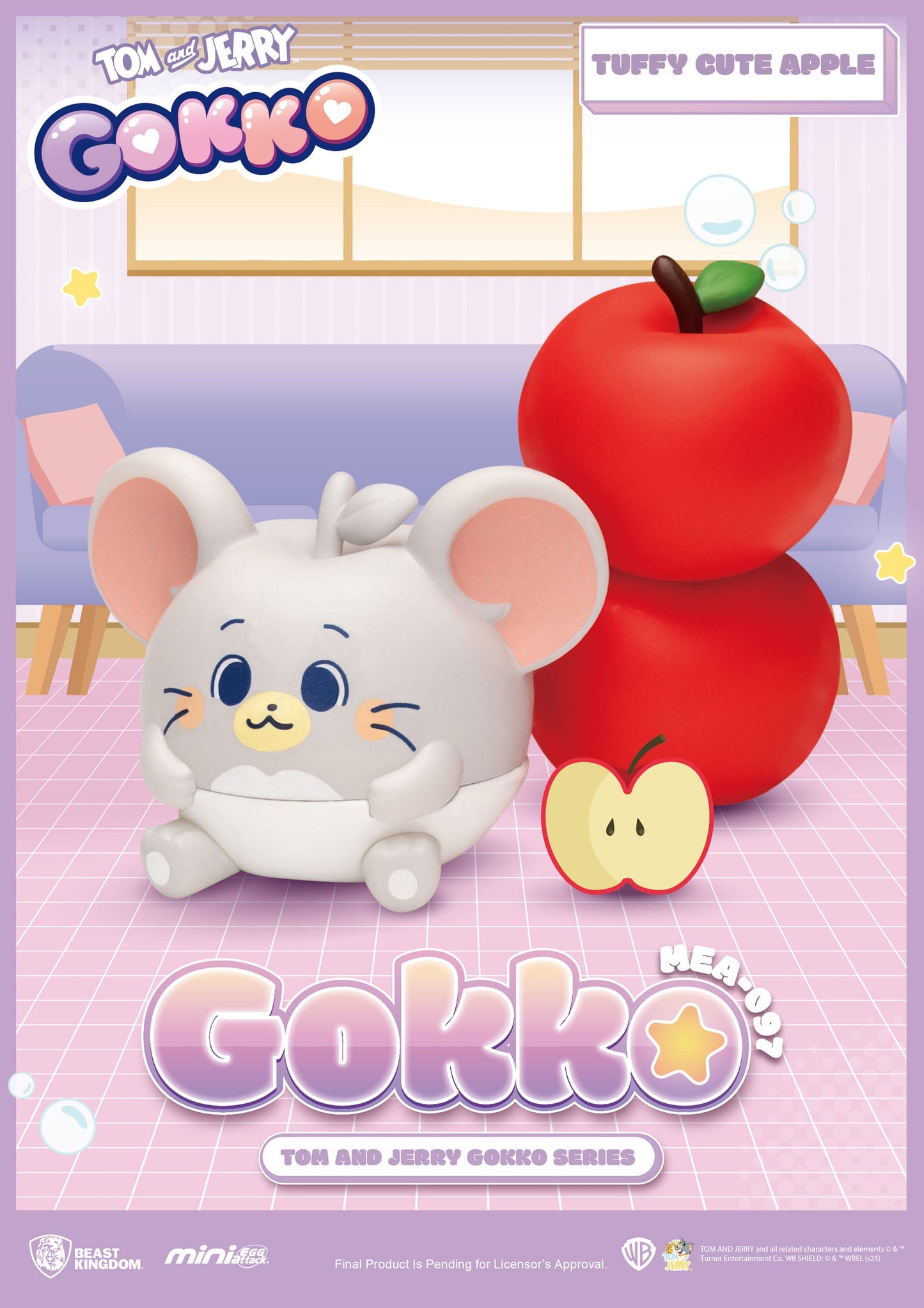 Tom and Jerry: Mini Egg Attack: Gokko Series: Box of 6 - Beast Kingdom Toys Blind Boxes, Mini Figures & Capsule Toys