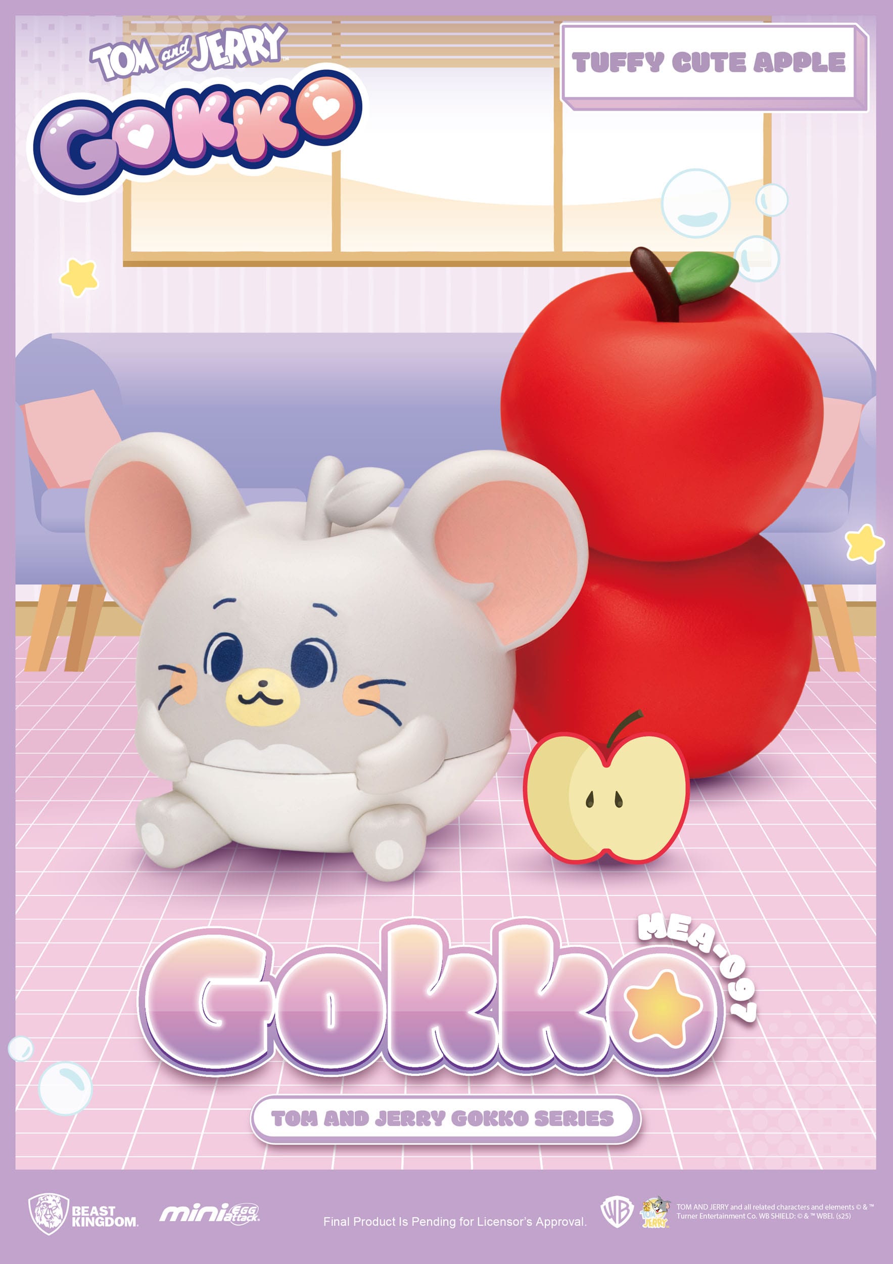 Tom and Jerry: Mini Egg Attack: Gokko Series: Box of 6 - Beast Kingdom Toys Blind Boxes, Mini Figures & Capsule Toys