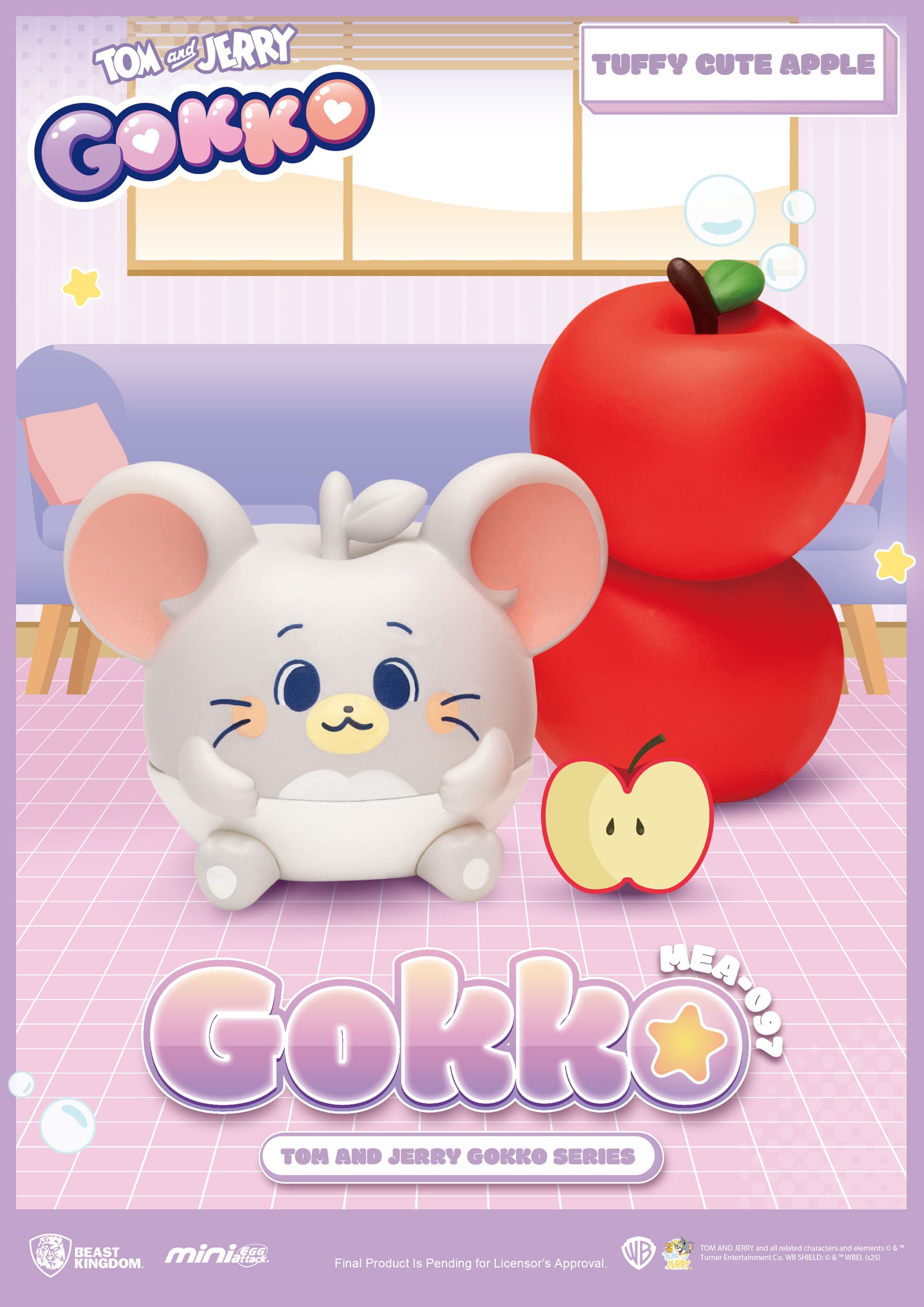 Tom and Jerry: Mini Egg Attack: Gokko Series: Box of 6 - Beast Kingdom Toys Blind Boxes, Mini Figures & Capsule Toys