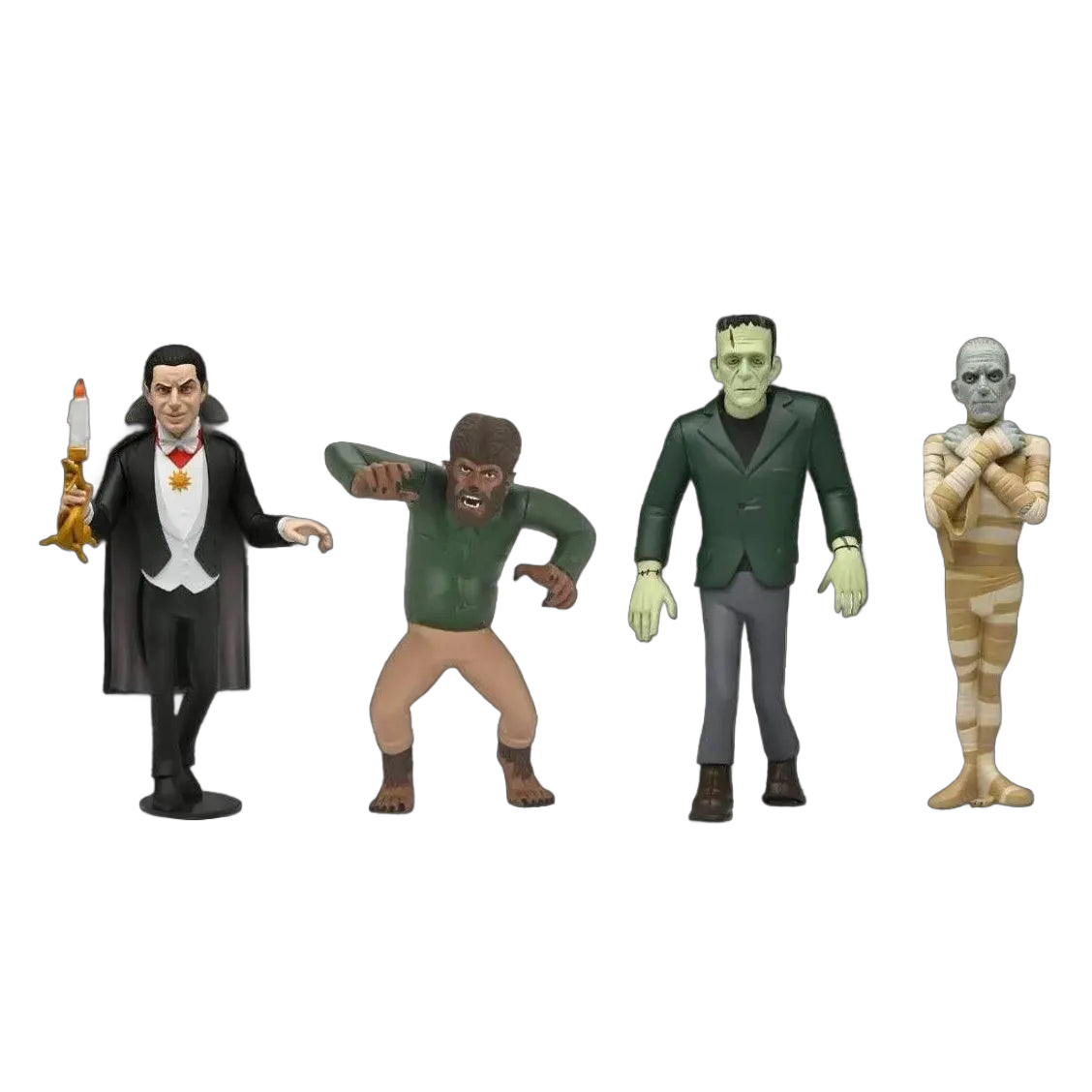 Toony Terrors: Series 10: Universal Monsters: Full Set of 4 - Neca Action Figures