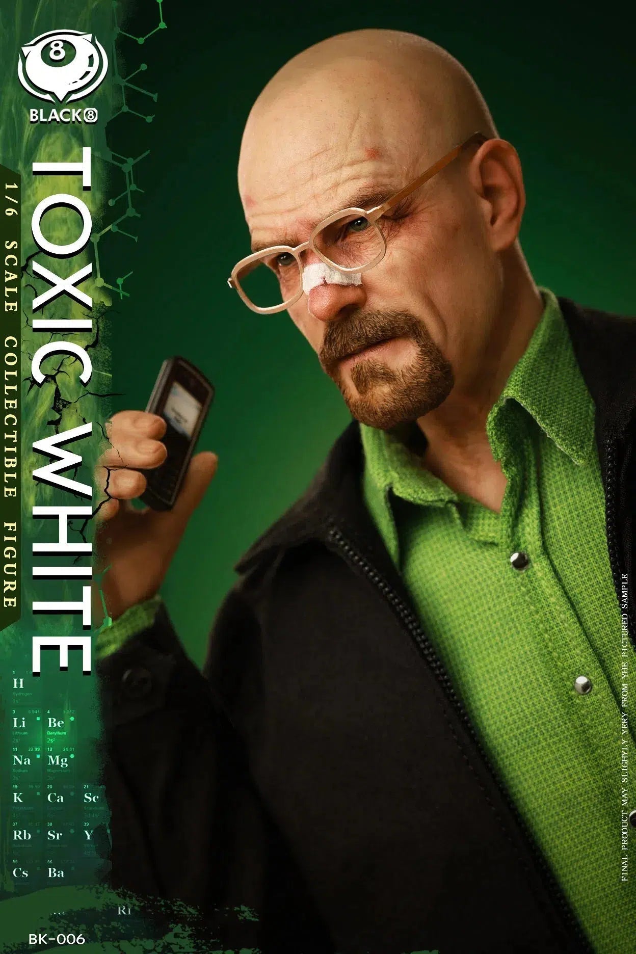 Toxic White: Black 8 Toys: Sixth Scale Figure Black 8 Toys