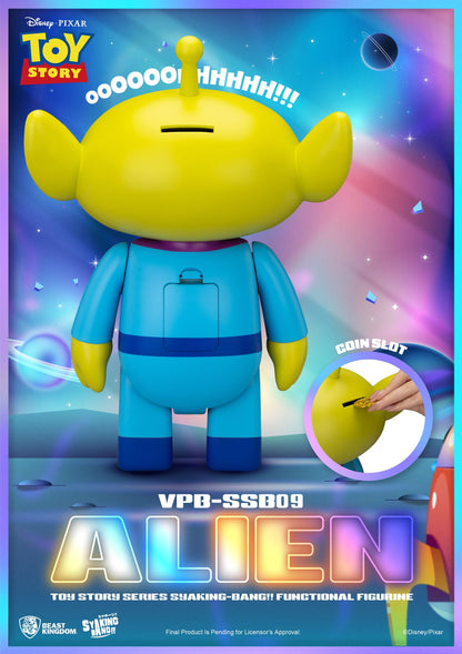 Toy Story: Alien: Syaking-Bang!!: 33cm Piggy Bank - Beast Kingdom Piggy Bank