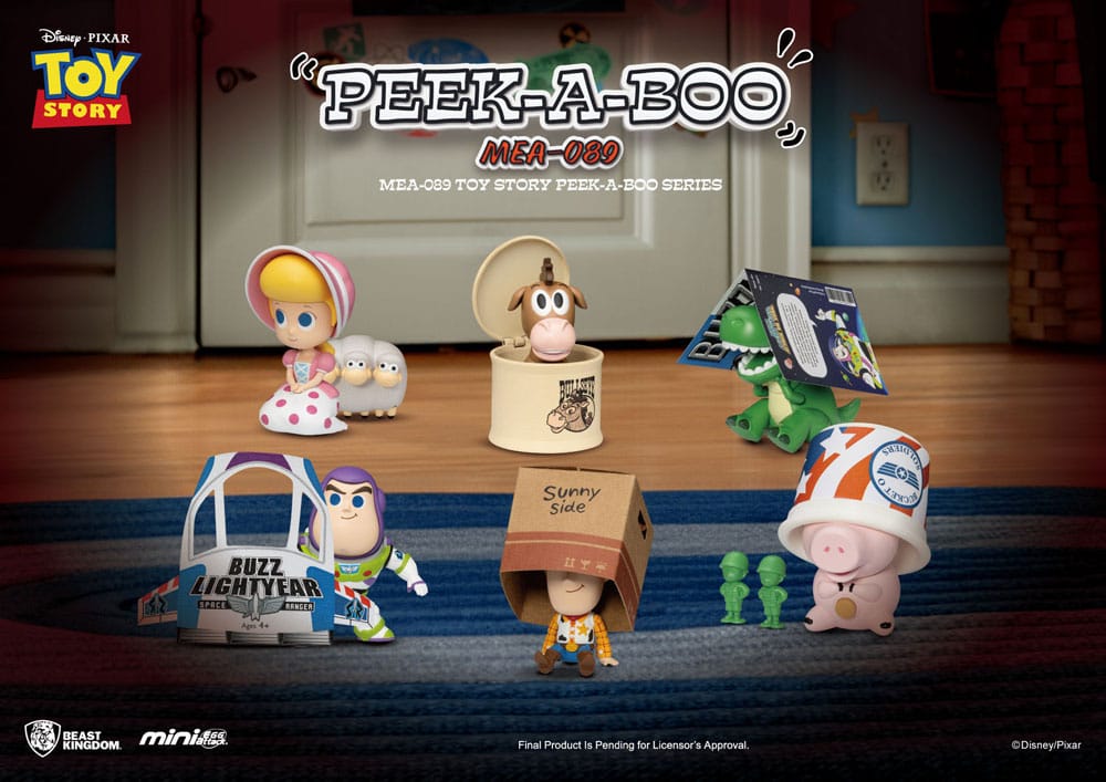Toy Story Mini Egg Attack Blind Box Figures Hide and Seek Series 8 cm Assortment 6 - Beast Kingdom Toys Blind Boxes
