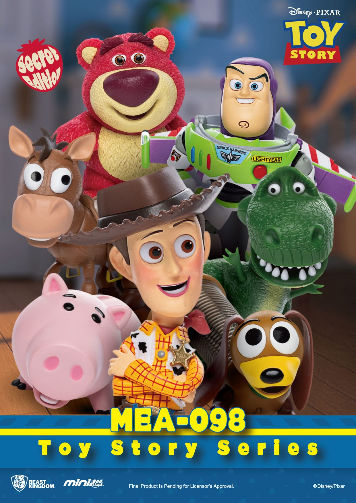 Toy Story: Mini Egg Attack: Series 2: Box Of 6 - Beast Kingdom Toys Blind Boxes, Mini Figures & Capsule Toys