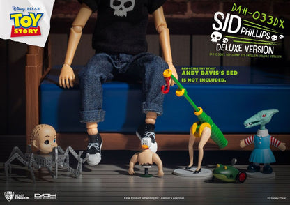Toy Story: Sid Phillips (Deluxe Version): Dynamic 8ction Heroes Action Figure - Beast Kingdom Toys Action Figures
