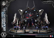 Transformers: Dark of the Moon (Film) Museum Masterline Statue Optimus Prime Weapons Depot 12 - Prime 1 Studio Statues