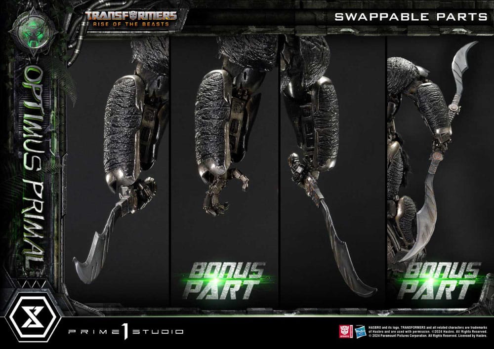 Transformers: Rise of the Beasts Museum Masterline Statue Optimus Primal Ultimate Bonus Version 72 cm - Prime 1 Studio Statues