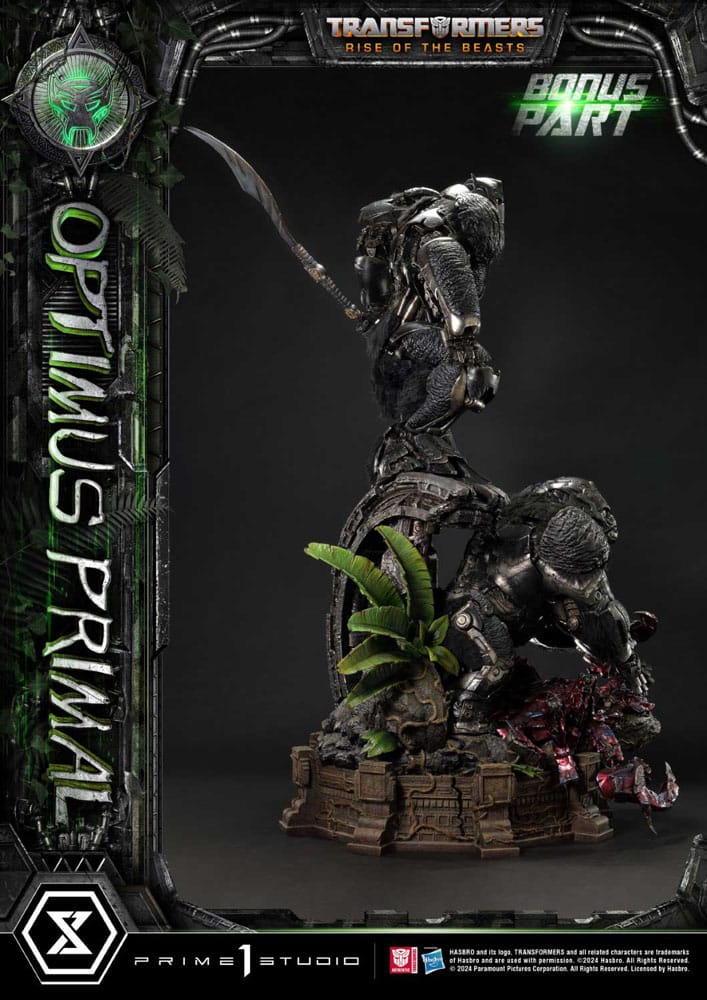 Transformers: Rise of the Beasts Museum Masterline Statue Optimus Primal Ultimate Bonus Version 72 cm - Prime 1 Studio Statues