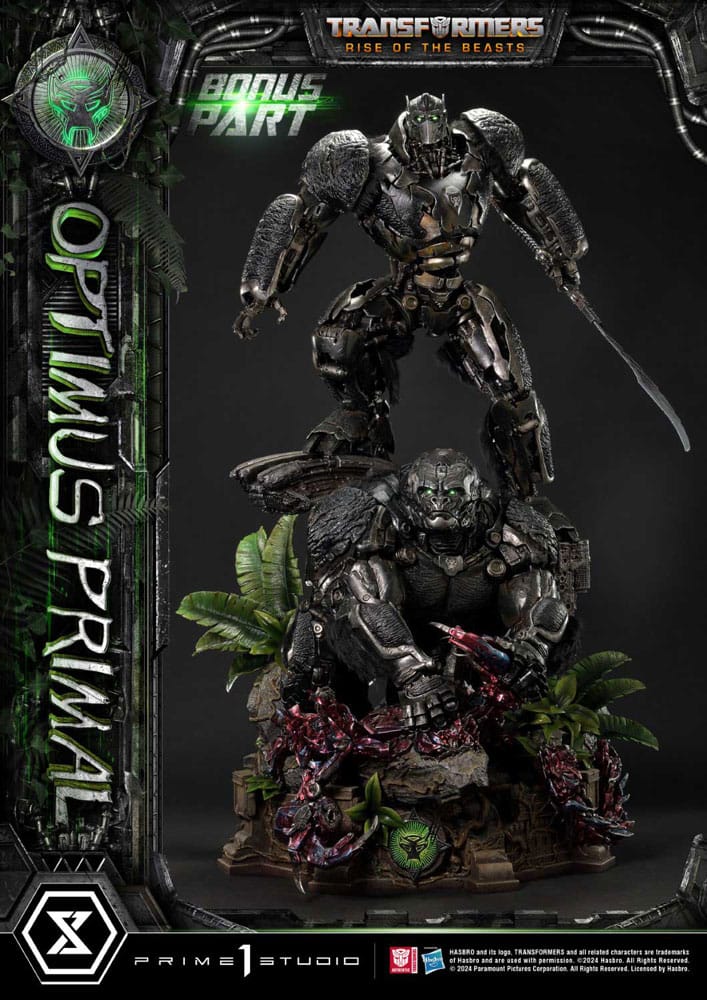 Transformers: Rise of the Beasts Museum Masterline Statue Optimus Primal Ultimate Bonus Version 72 cm - Prime 1 Studio Statues