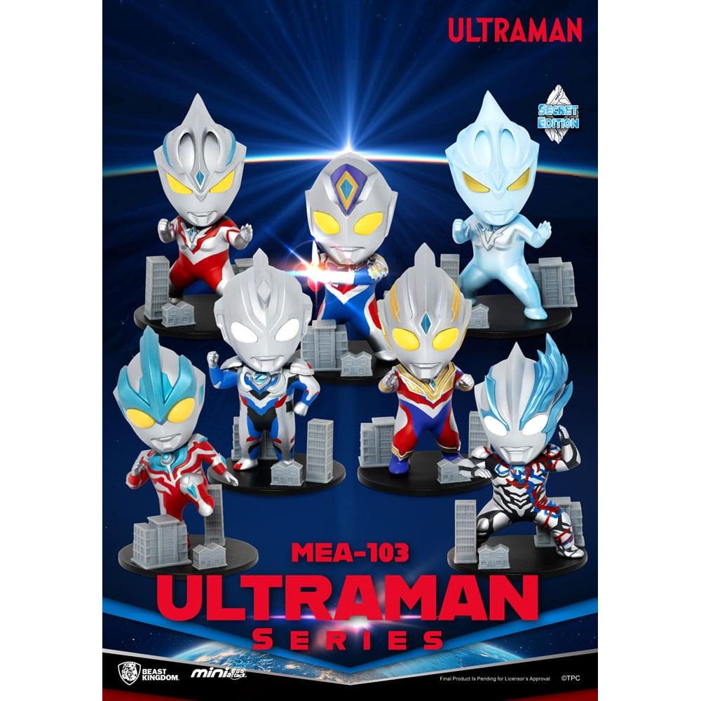 Ultraman Mini Egg Attack Blind Box Figures Ultraman Series 1 Assortment 6 - Beast Kingdom Toys Blind Boxes