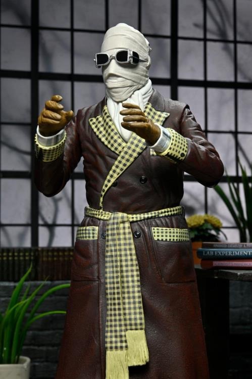 Universal Monsters: Invisible Man "Kemp House" (Colour Ver): Ultimate 7" Action Figure Neca