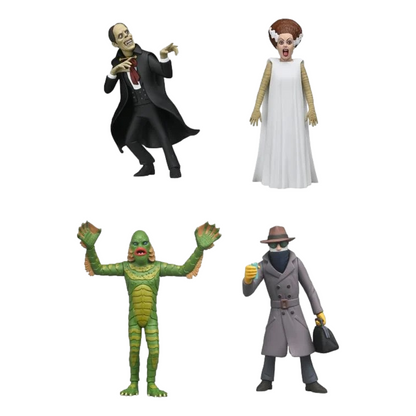 Universal Monsters: Toony Terrors: Set Of 4: Neca - Neca Action Figure