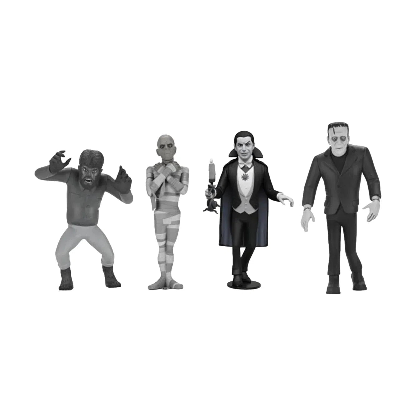 Universal Monsters: Toony Terrors: Silver Screen Edition: Series 10: Set Of 4: Neca Neca