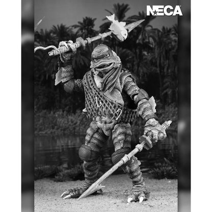 Universal Monsters x Teenage Mutant Ninja Turtles Turtles: (Black & White): 7" Action Figure Figure 4-Pack: Neca - Neca Action Figure