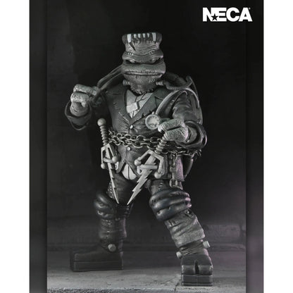 Universal Monsters x Teenage Mutant Ninja Turtles Turtles: (Black & White): 7" Action Figure Figure 4-Pack: Neca - Neca Action Figure