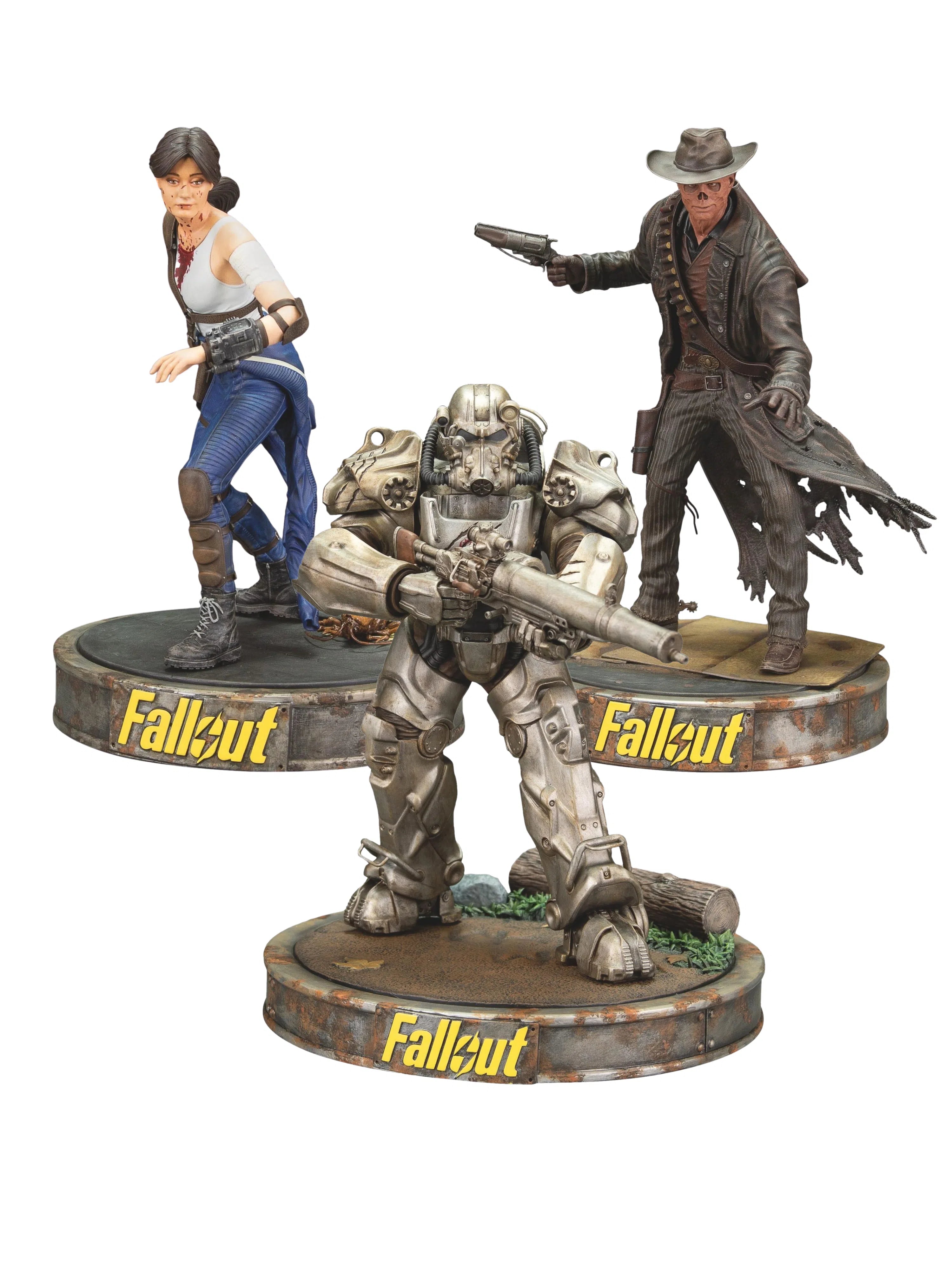 Fallout: Maximus: The Ghoul: Lucy: Tv Series: Figure Bundle