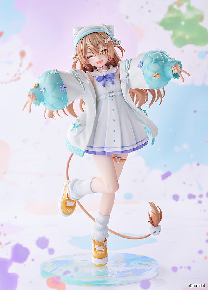 VTuber PVC Statue 1/7 Rurudo Lion Pastel Oniku Ver. 25 cm - Good Smile Company Statues