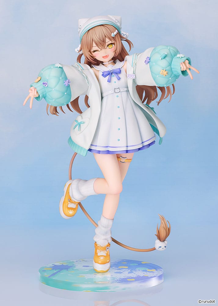 VTuber PVC Statue 1/7 Rurudo Lion Pastel Oniku Ver. 25 cm - Good Smile Company Statues