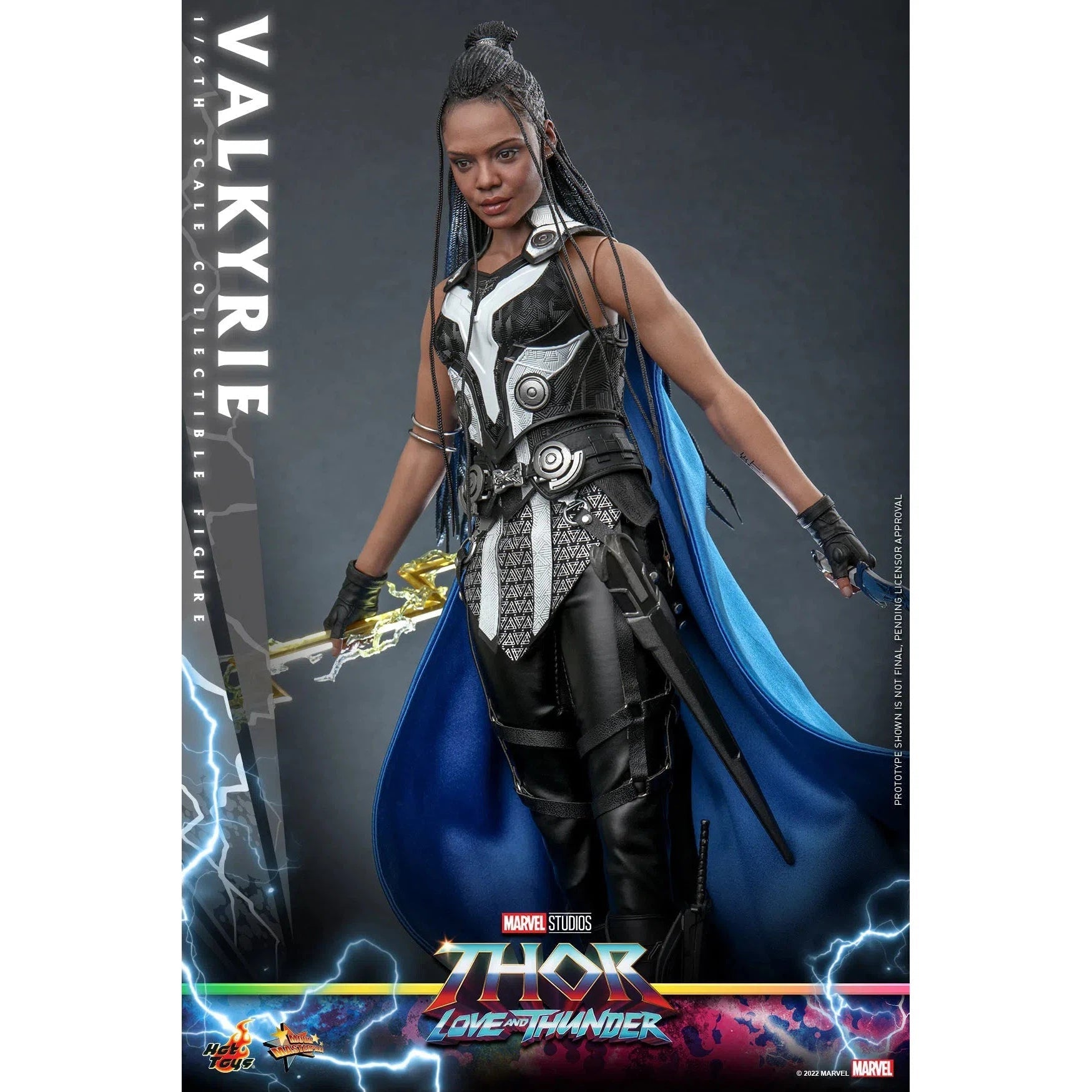Valkyrie: Thor Love & Thunder: MMS673: Hot Toys by Hot Toys – Action Figure, [scale], UK stockist Planet Action Figures