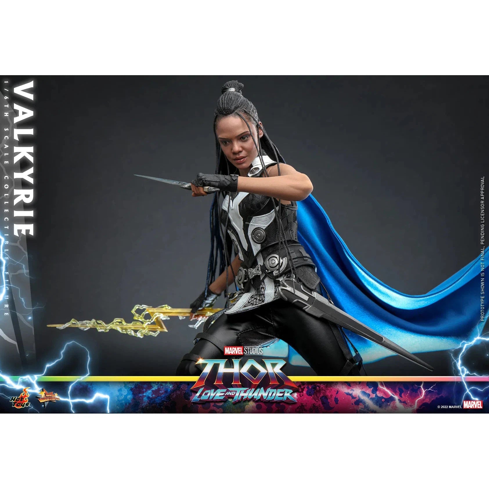 Valkyrie: Thor Love & Thunder: MMS673: Hot Toys by Hot Toys – Action Figure, [scale], UK stockist Planet Action Figures