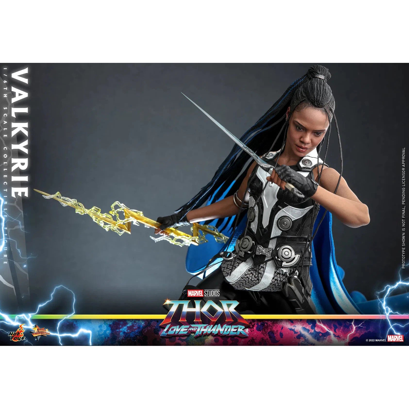 Valkyrie: Thor Love & Thunder: MMS673: Hot Toys by Hot Toys – Action Figure, [scale], UK stockist Planet Action Figures
