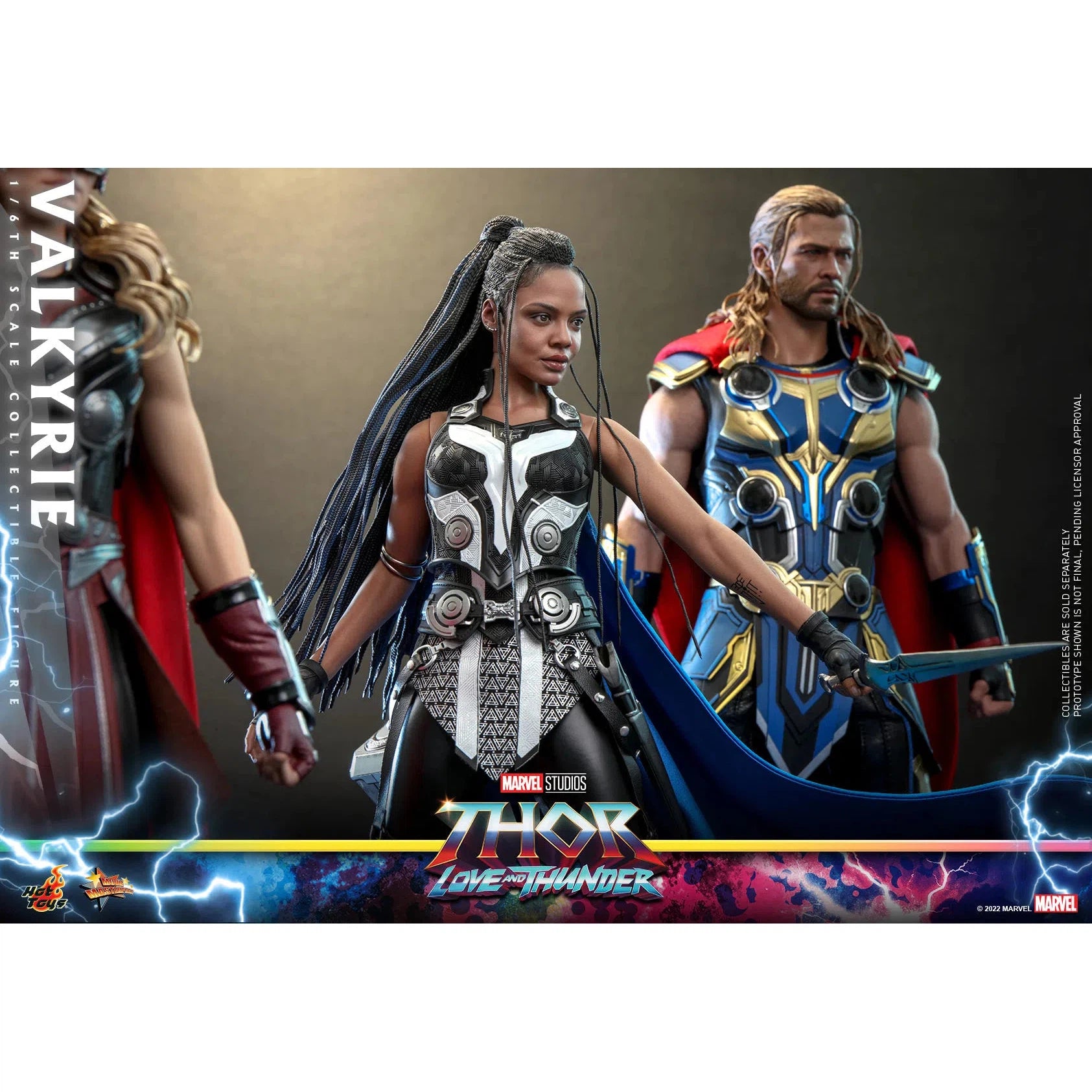 Valkyrie: Thor Love & Thunder: MMS673: Hot Toys by Hot Toys – Action Figure, [scale], UK stockist Planet Action Figures