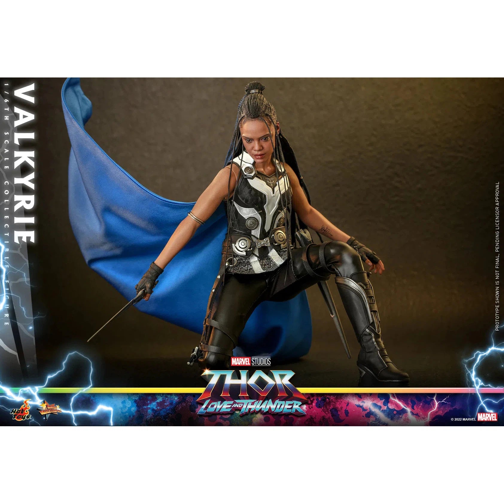 Valkyrie: Thor Love & Thunder: MMS673: Hot Toys by Hot Toys – Action Figure, [scale], UK stockist Planet Action Figures