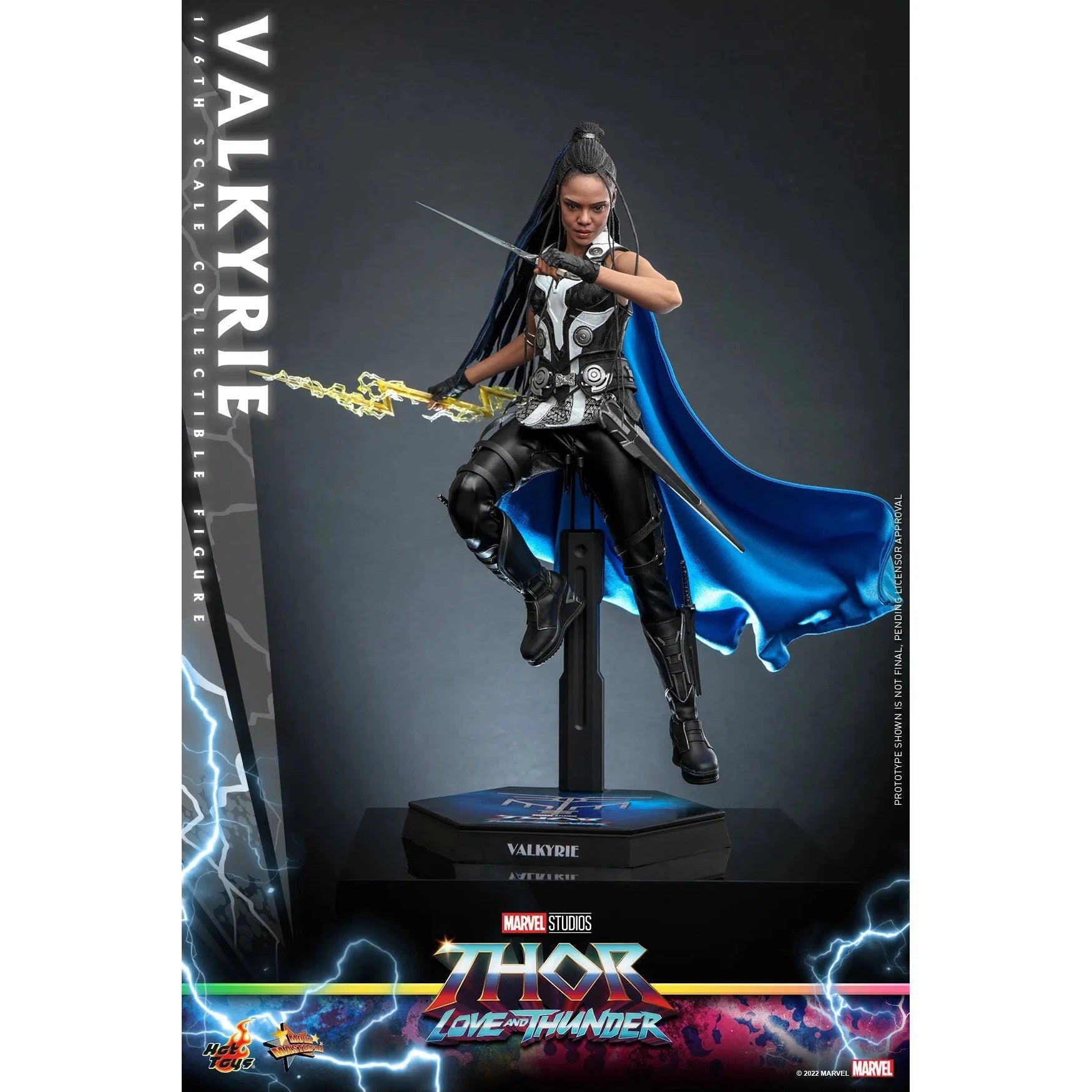 Valkyrie: Thor Love & Thunder: MMS673: Hot Toys by Hot Toys – Action Figure, [scale], UK stockist Planet Action Figures