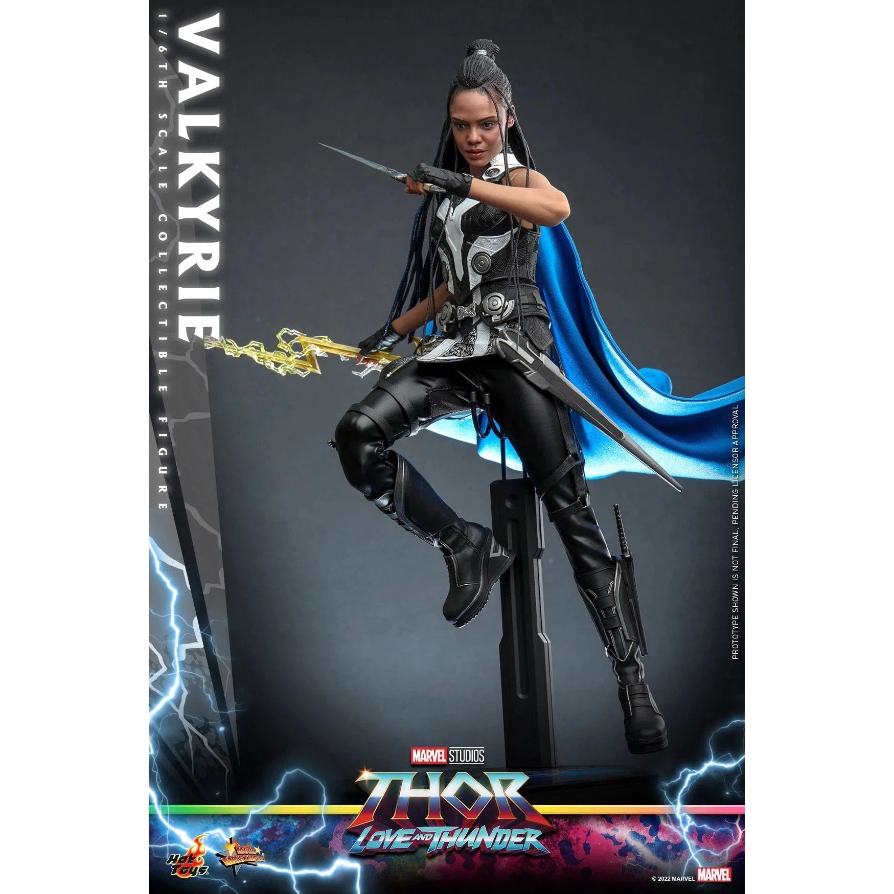Valkyrie: Thor Love & Thunder: MMS673: Hot Toys by Hot Toys – Action Figure, [scale], UK stockist Planet Action Figures