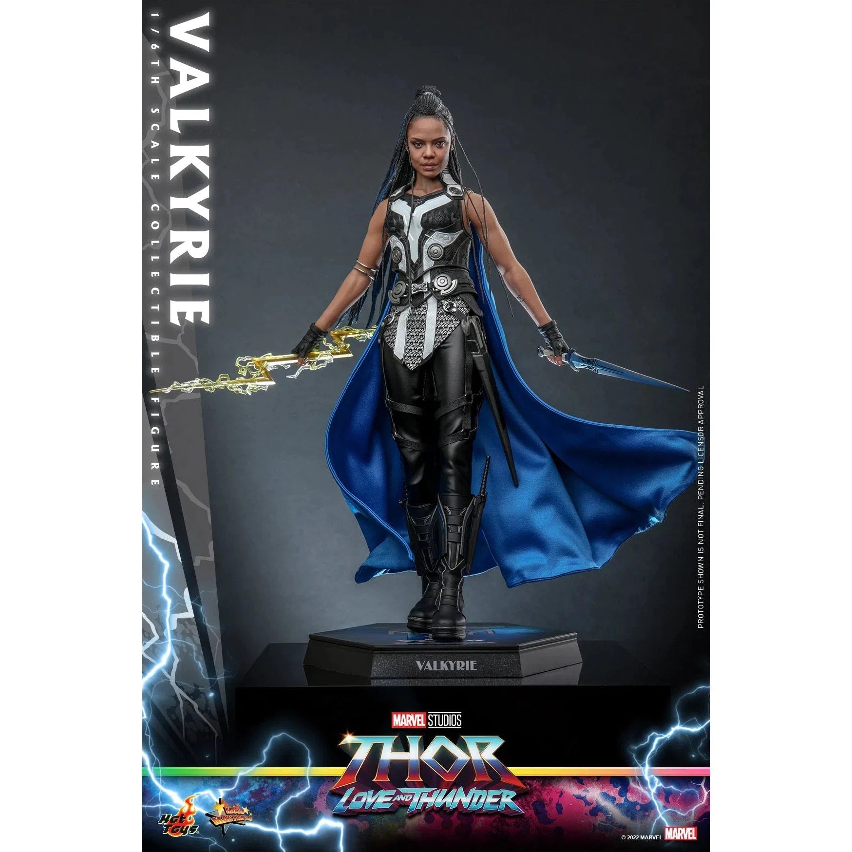 Valkyrie: Thor Love & Thunder: MMS673: Hot Toys by Hot Toys – Action Figure, [scale], UK stockist Planet Action Figures