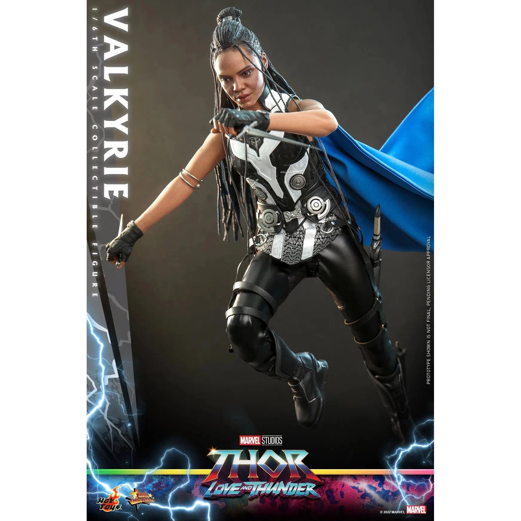 Valkyrie: Thor Love & Thunder: MMS673: Hot Toys by Hot Toys – Action Figure, [scale], UK stockist Planet Action Figures