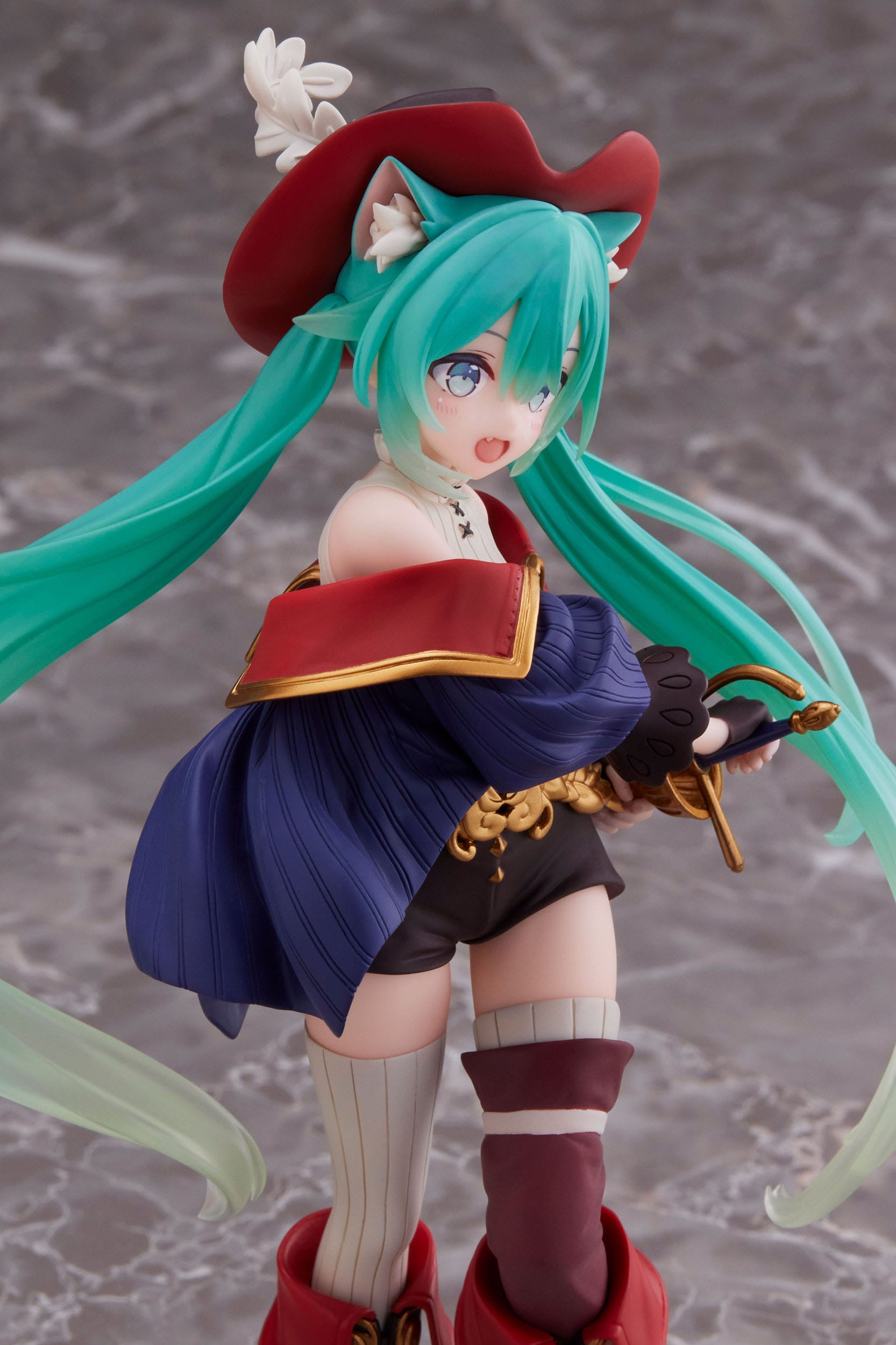Vocaloid Hatsune Miku (Puss in Boots) Wonderland Figure (Reissue) - Taito Figure