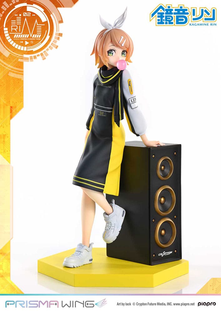 Vocaloid Piapro Characters Prisma Wing PVC Statue 1/7 Kagamine Rin (Art by lack) 21 cm - Prime 1 Studio Statues