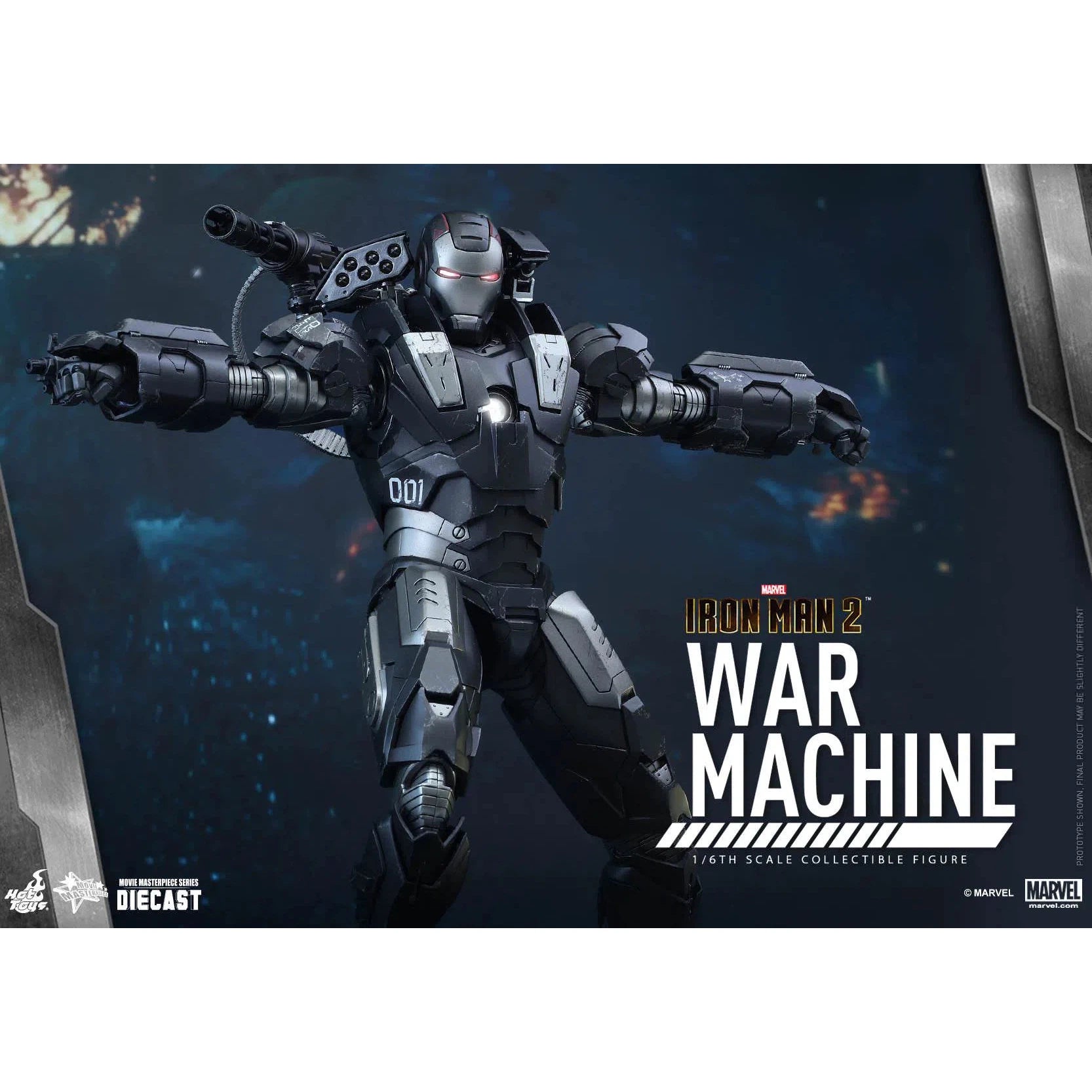 Hot Toys War Machine: Iron Man: Reissue: Marvel: MMS331D13 Hot Toys War Machine: Iron Man: Reissue: Marvel: MMS331D13