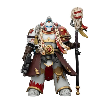 Warhammer 40,000 Action Figure White Scars Stormseer Consul with Force Staff and Bolt Pistol 12 cm - Joy Toy Action Figures