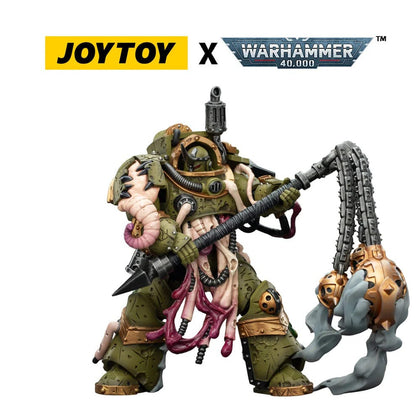 Warhammer 40,000 Action Figure Death Guard Blightlord Terminator 2 with Flail of Corruption 14 cm - Joy Toy Action figures