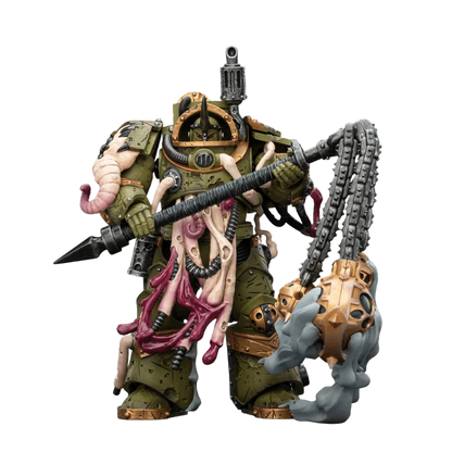 Warhammer 40,000 Action Figure Death Guard Blightlord Terminator 2 with Flail of Corruption 14 cm - Joy Toy Action figures