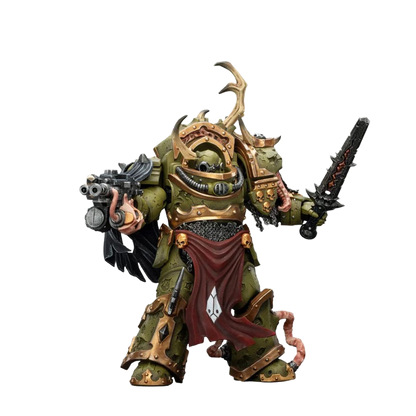 Warhammer 40,000 Action Figure Death Guard Blightlord Terminator 3 with Combi-bolter and Bubotic Blade 14 cm - Joy Toy Action figures