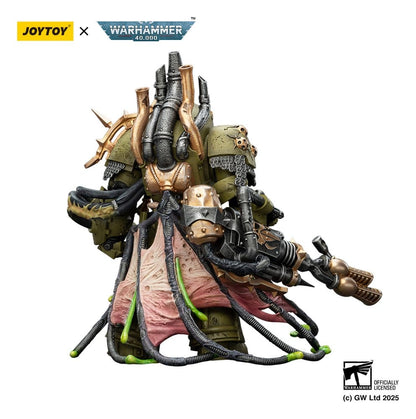 Warhammer 40,000 Action Figure Death Guard Lord of Virulence with Power Fist and Twin Plague Spewer 14 cm - Joy Toy (CN) Action Figures