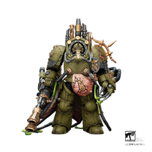 Warhammer 40,000 Action Figure Death Guard Lord of Virulence with Power Fist and Twin Plague Spewer 14 cm - Joy Toy (CN) Action Figures