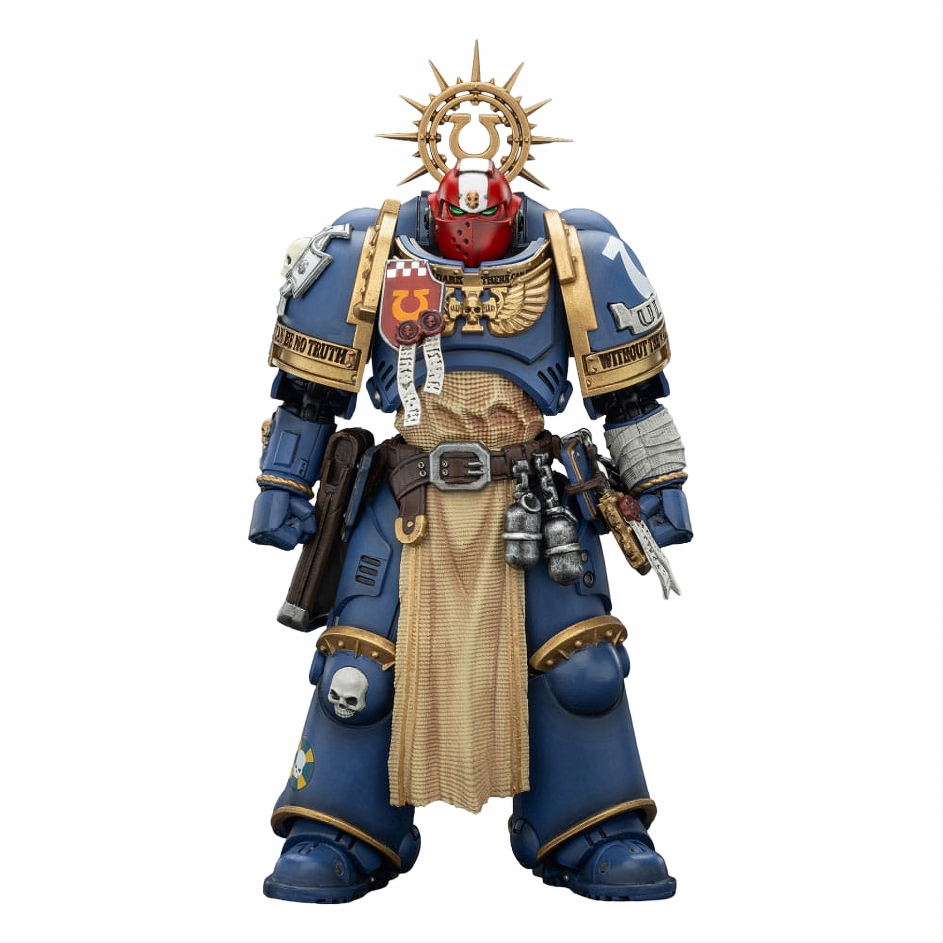 Warhammer 40,000 Action Figure Ultramarines Metaurus with Power Axe, Stormshield and Plasma Pistol 13 cm - Joy Toy Action Figures