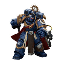 Warhammer 40,000: Space Marine 2: Ultramarines: Marneus Calgar: Chapter Master with MKX Gravis Armour and Gauntlets of Ultramar: 1/18 Scale Action Figure Joy Toy