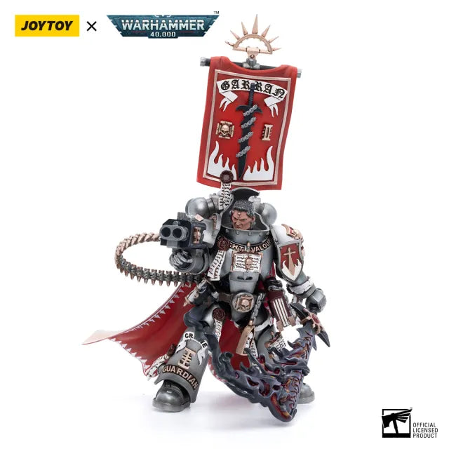 Warhammer 40K: Grey Knights: Castellan Crowe (Reissue): Action Figure: - Joy Toy Action Figures