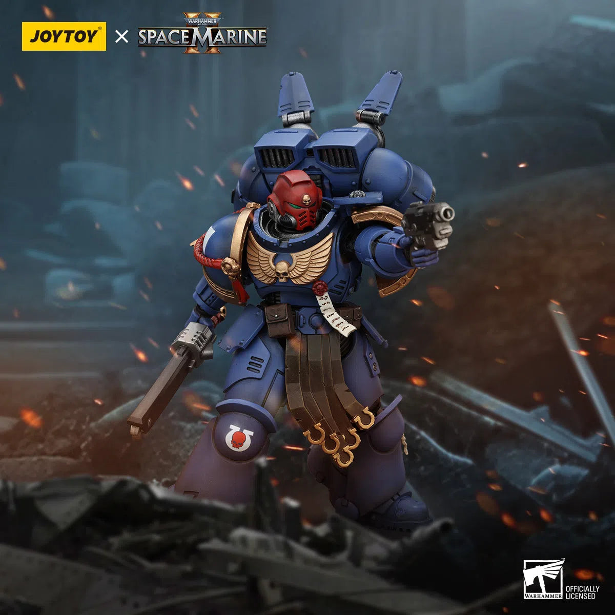 Warhammer 40K: Space Marine II: Ultramarines: Sergeant Gadriel: (Restock): Joy Toy Joy Toy