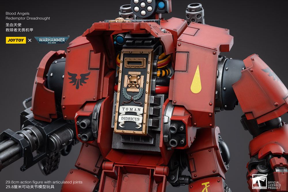 Warhammer 40k Action Figure 1/18 Blood Angels Redemptor Dreadnought 30 cm - Joy Toy (CN) Action figures
